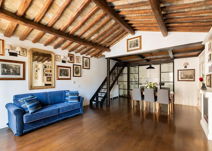 Iflat Charming Terrace Retreat In Trastevere Apartment Rom