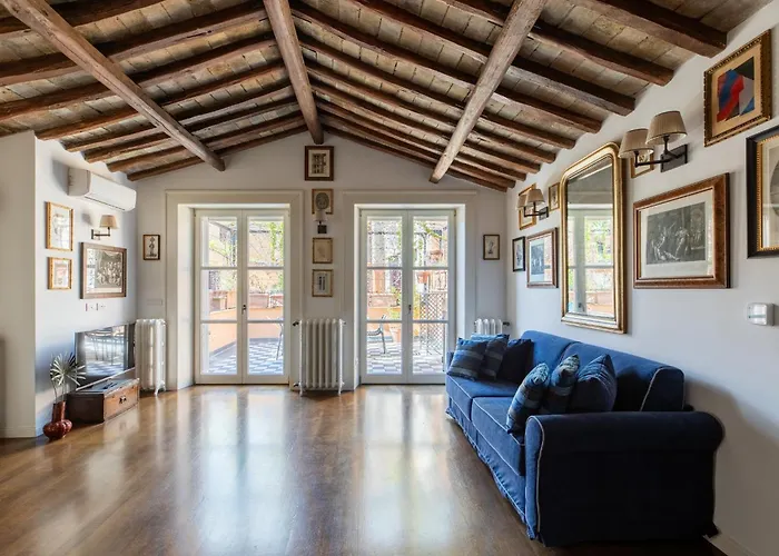 Apartment Iflat Charming Terrace Retreat In Trastevere Rom