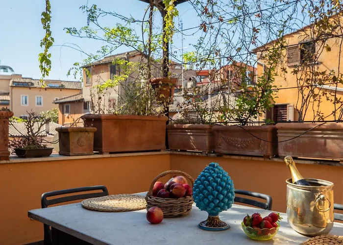 Apartment Iflat Charming Terrace Retreat In Trastevere